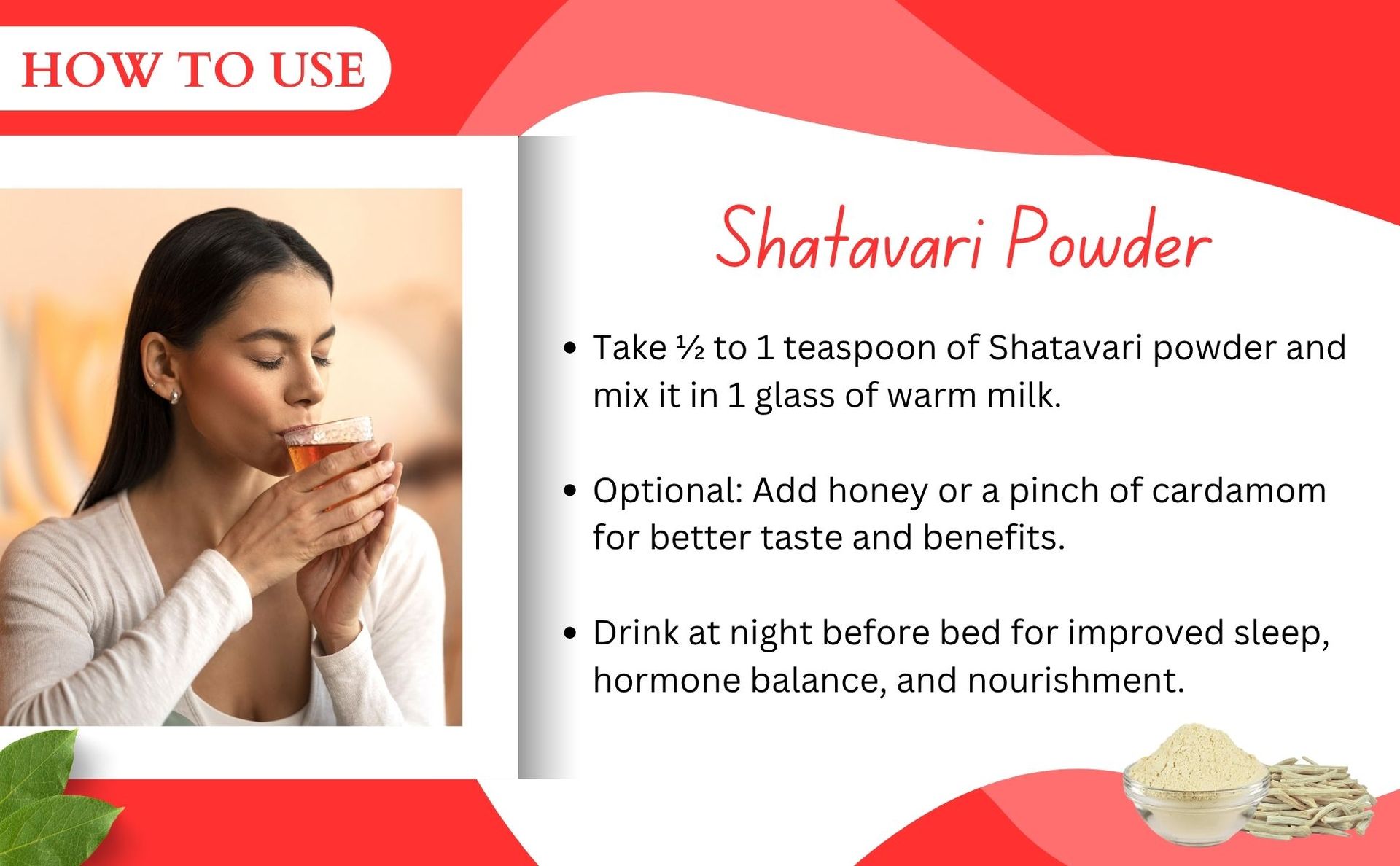 Brijbooti white Shatavari Powder 200 Gram | Shatavari Root Powder for Women | Pcos Relief | Balances Hormones | Asparagus Racemosus | Thaneervittan Kilangu Roots