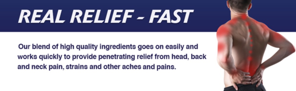 Blue Goo Pain Relieving Gel – Relief for Back, Neck, Muscle and Joint Pain, Fast-Acting Cooling and Soothing Relief with 100% Pure Emu Oil, 4 oz (1 Pack)