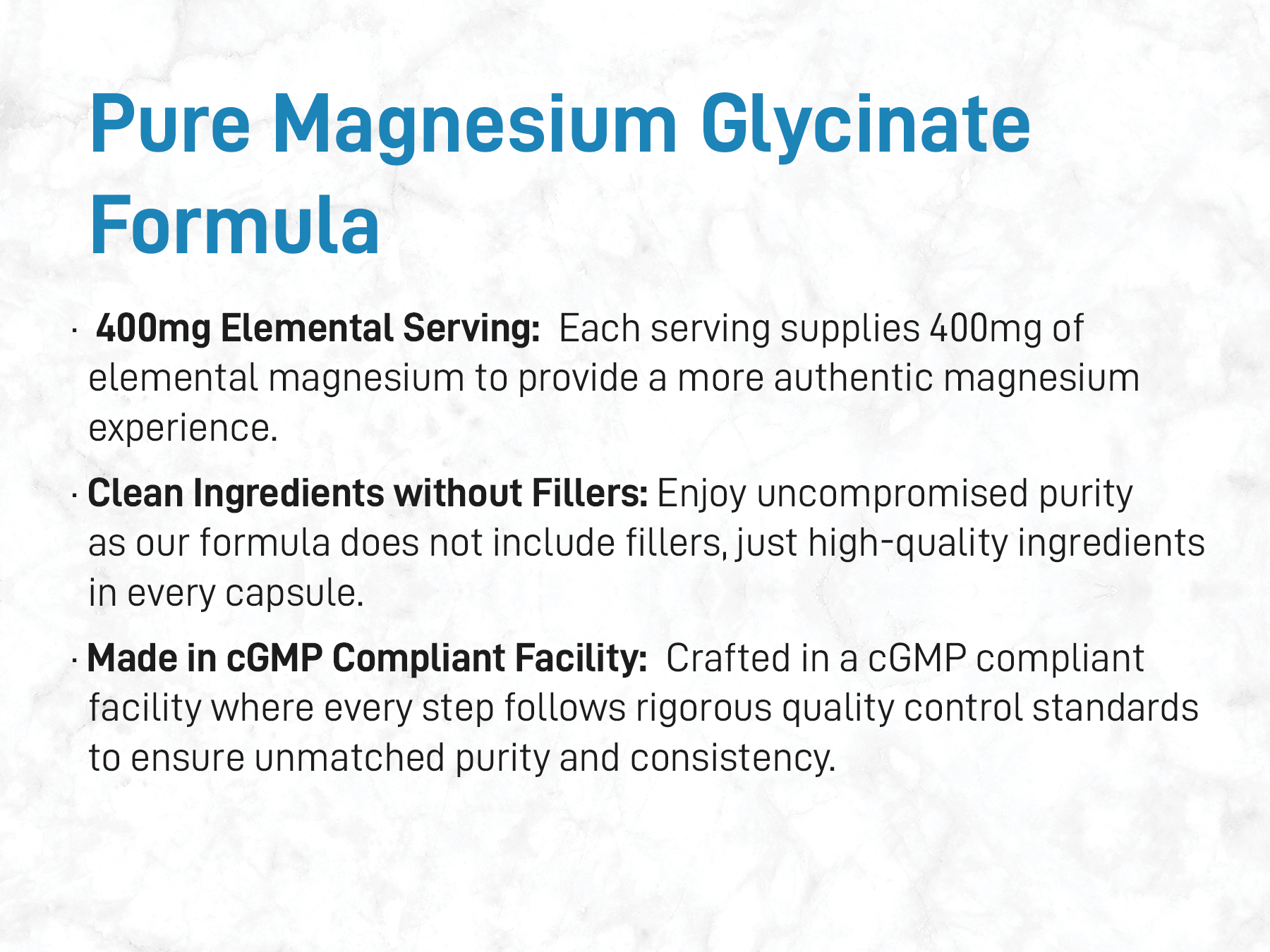 Micro Ingredients Pure Magnesium Glycinate 400mg Per Serving, 240 Capsules | Chelated Mineral Supplements with Elemental Form | Non-GMO, Filler Free