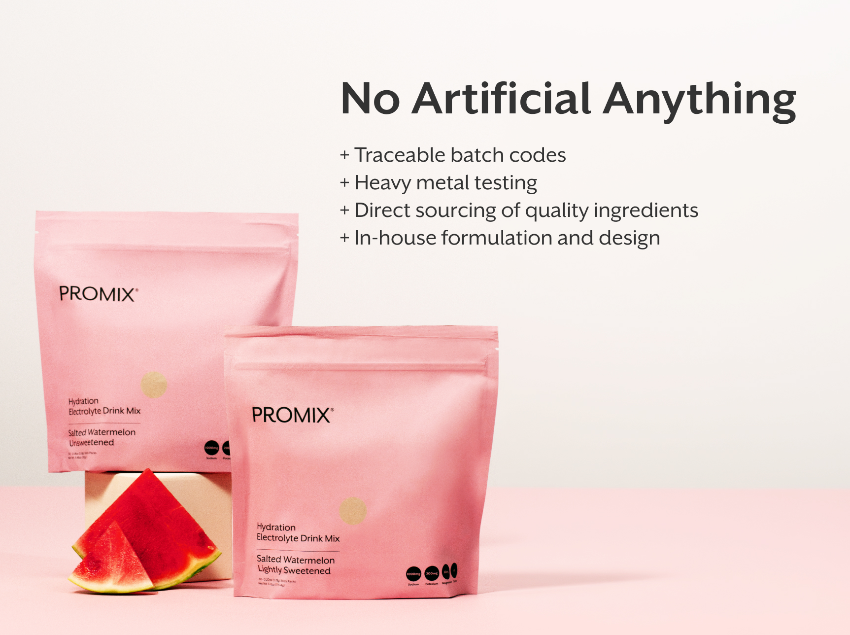 ProMix Nutrition Electrolytes Powder, Salted Watermelon - 30 Servings