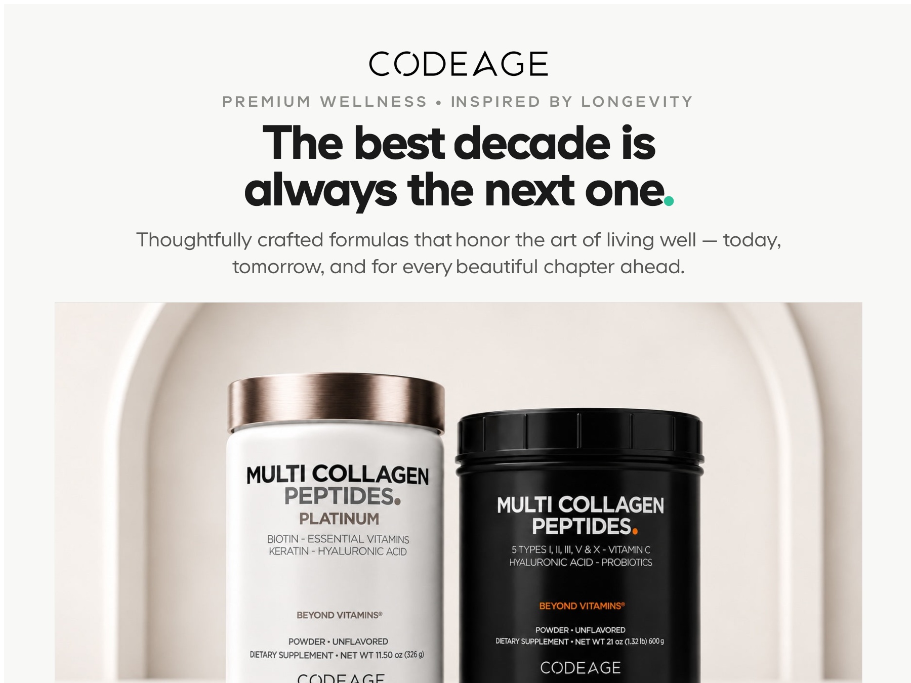 Codeage Liposomal Magnesium Glycinate Powder, Bisglycinate, Unflavored, 3oz