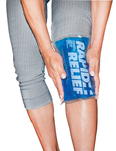 Rapid Relief Gel Ice Pack, Reusable Cold Pain Relief, Large 9x11 Inch 1 Ct