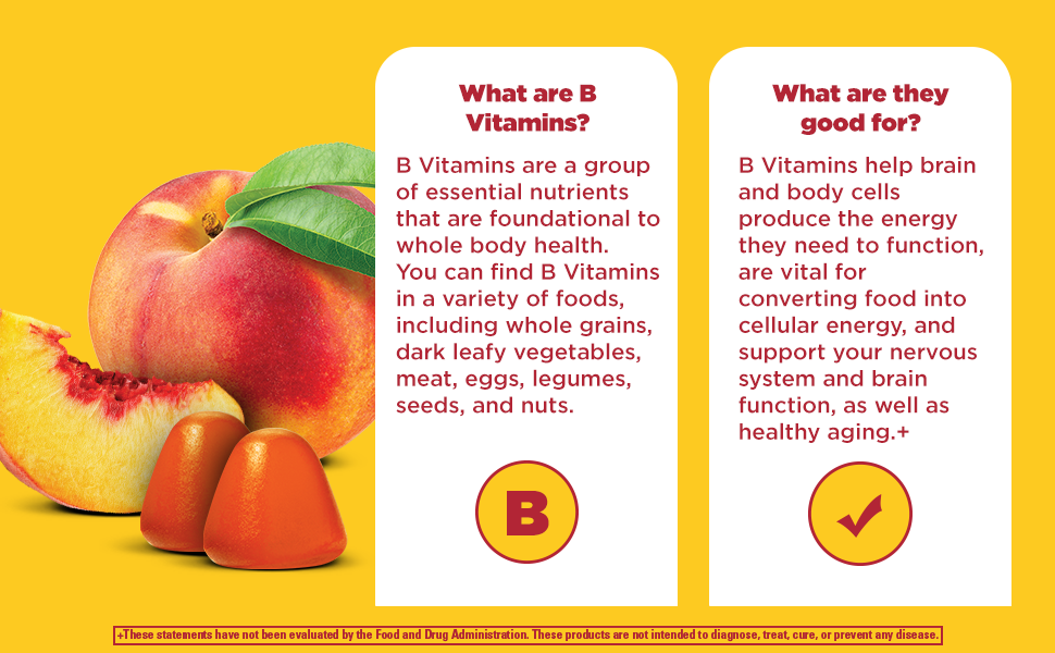Nature Made Vitamin B Complex Gummies, 60 Pectin Based Gummies