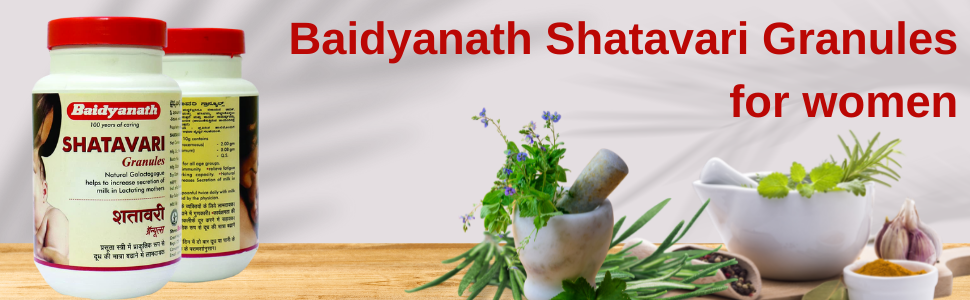 Baidyanath Asli Ayurved Shatavari Granules for women - 500 gms