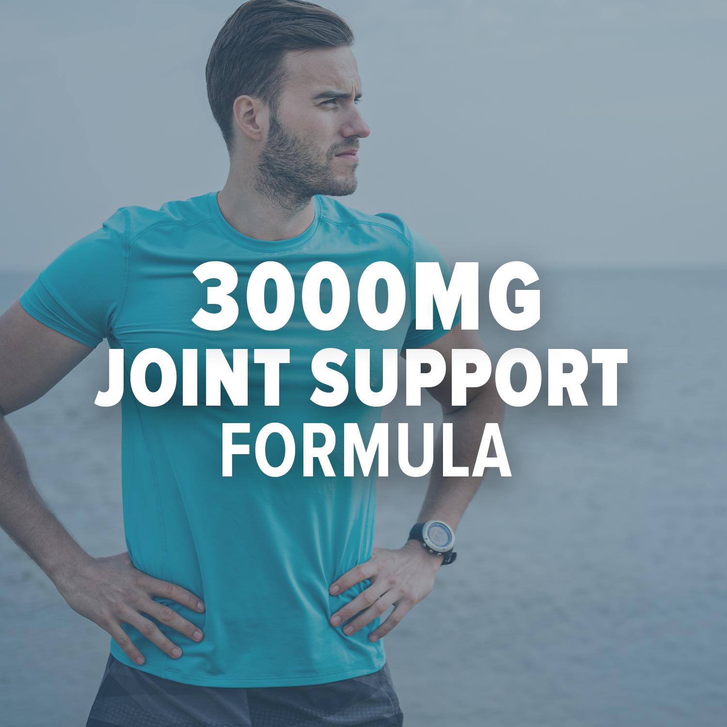 MyFitFuel Joint Support Supplement (120 Tablets) (3000mg) Glucosamine with Chondroitin sulfate, MSM, Boswelia, Ginger Ext., Joint Care