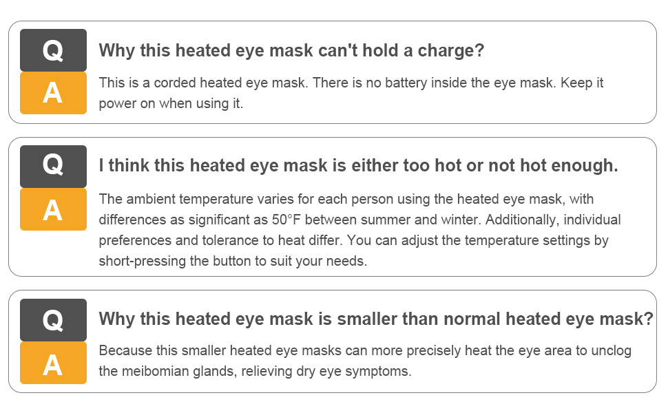 SELLASTIC Premium Heated Eye Mask for Dry Eyes,Sinus,Migraine,Sleeping | USB Heating Wired Eye Care Mask with 3 Temperature & 4 Time Control,Sleep Mask Stress Relief Relax Eye Strain,Puffy,Warm Compress for Eyes