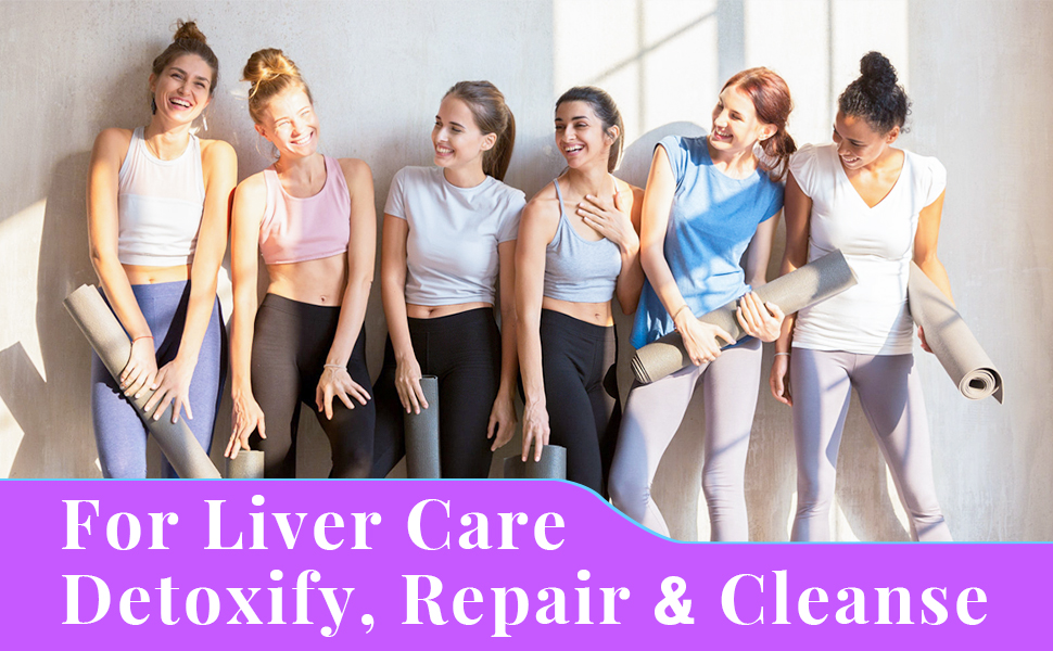 3000mg Liver Detox Repair & Cleanse Gummy, 23-in-1 Liver Support, 60 Count