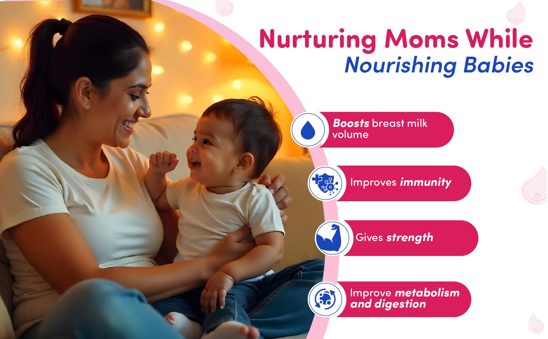 Galact Lactation Capsules – Breast Milk Booster & Lactation Supplement for Breastfeeding | Infused with Shatavari & 6 Natural Herbs | Increases Breast Milk Quantity | Pack of 60 Capsules
