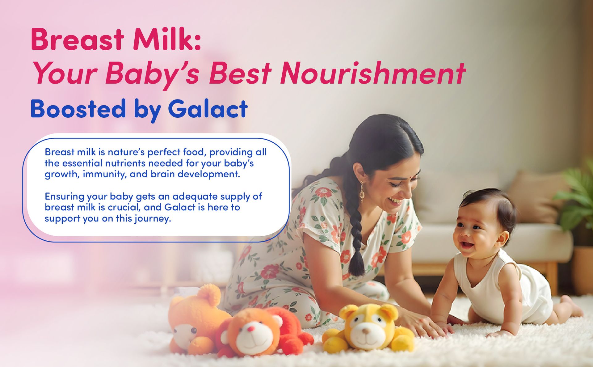 Galact Lactation Capsules – Breast Milk Booster & Lactation Supplement for Breastfeeding | Infused with Shatavari & 6 Natural Herbs | Increases Breast Milk Quantity | Pack of 60 Capsules