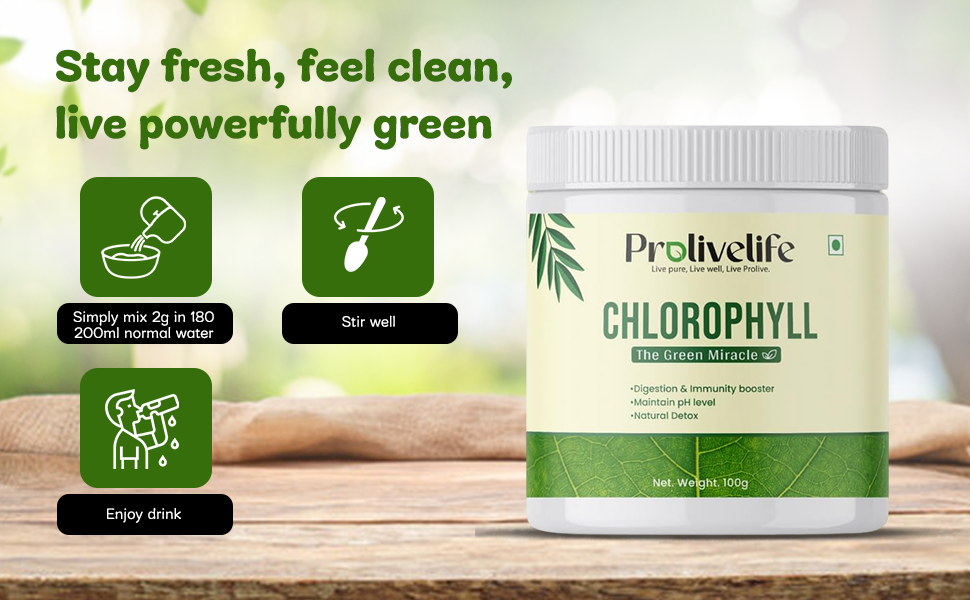 Super Chlorophyll Powder – The Green Miracle for Digestion, Immunity, Detox & pH Balance | Natural Superfood – 100g