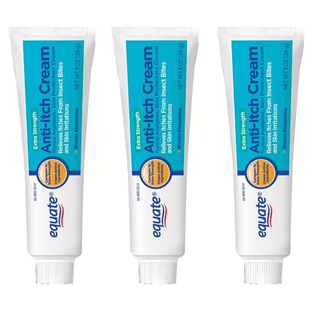 כמות נוספת של כוח אנטי-עצ' ו- Skin Protectant Cream, 1 Ounce (3 Pack)