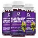 Glucosamine Chondroitin Gummies - 2 Pack, תוספת כוח 1500mgcosamine עם MSM & Elderberry, תמיכה גמישות, הטוב ביותר Cartilage & Immune תמיכה עבור גברים ו Wome - 180 מסטיקים