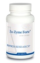 Biotics Research Zn-Zyme Forte 25 מ"ג Zinc, Immune System Support, Optimal cell Function, Tablet-מבוסס על נוגדי חמצון נוספים. 100 טבליות