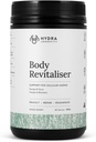Body Revitaliser אורגני אבקת מזון שמן תוספת, 49 Smoothie Mix with Prebiotics, Chlorella, Reishi, טבעוני, Non-GMO, Gluten-Free 300 גרמות (30 משרתים)