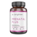 Dr. Brighten Prenatal Plus - Women's Formulation, Active B ויטמינים, מינרלים, Antioxidants for Pregnancy or Nursing Mothers, Non-GMO Vegan, No Gluten, No Soy - 180 קפסולות