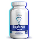 Iron Fix Just Natural Iron Supplement, Best Absorption & Gentle on Stomach, Monash Low FODMAP, Raise Hemoglobin & Ferritin Iron Pills for Women, Men, Teens, and Pregnancy 90 Bovine Gelatin קפסולות