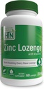 בריאות Thru Nutrition Zinc Lozenge עם ויטמין C | Zinc 23 מ"ג ויטמין C 30 מ"ג | Natural Chery Flavor | תמיכה בתפקוד החיסון הבריא | 3rd Party Tested | Non-GMO, Gluten & Soy Free (Pack of 60)