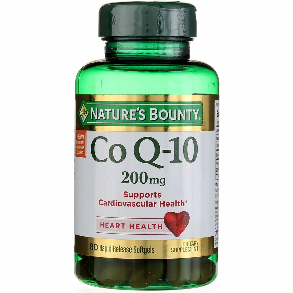 Nature's Bounty CoQ10 200 mg Q-Sorb Softgels, 80 ct