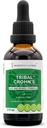 Tribal Crohn's Herbal לחלץ אלכוהול חינם, Tincture, Glycerite Slippery Elm, Parsley, Marshmallow, Turmeric, Frankincense, תה ירוק. Got and Bowel Formula 2 oz