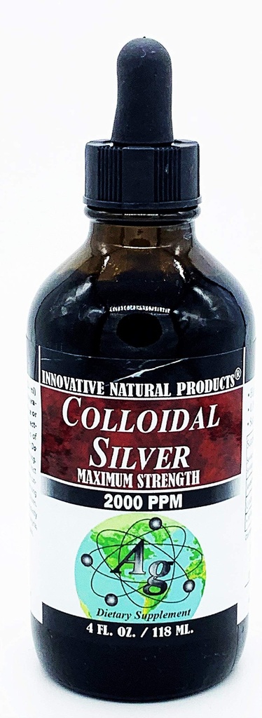 Colloidal Silver 2000 PPM (4 oz) על ידי מוצרים טבעיים חדשניים