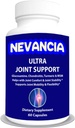 תמיכה משותפת - Glucosamine, Chondroitin, Turmeric, MSM, Boswellia, Bromelain, Methionine - מסייע עם נוחות משותפת ויציבות - תומך גמישות משותפת ניידות - 60 קפסולות