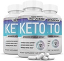 (3 Pack) Ketogenix Keto Pills 1275MG New & משופר פורמולה מכיל Apple Cider Vinegar נוסף אבקת שמן זית בתולה