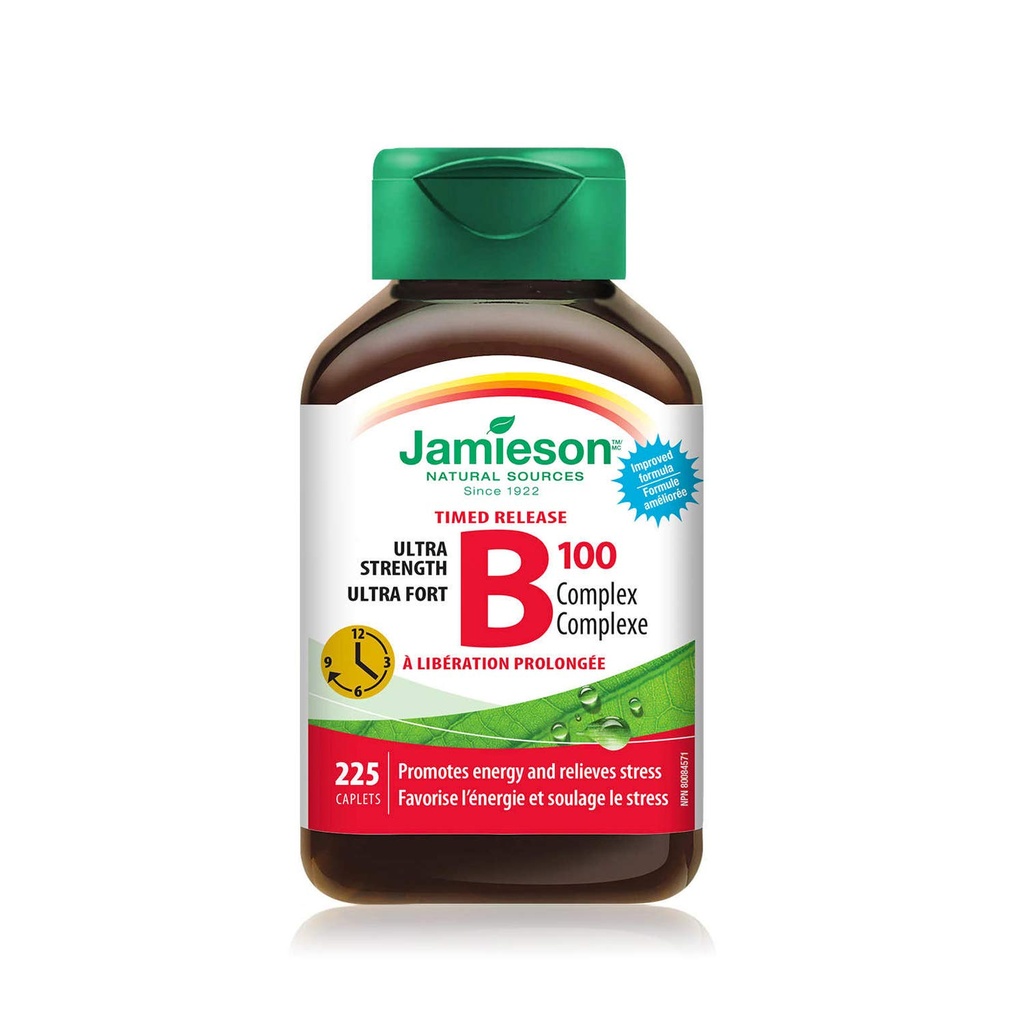 ג'יימיסון הגיע ל- B100 Complex, 225 caplets