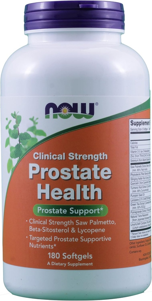 כוח קליני Prostate Health, Soft-Gel, 180-2 Pack