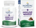 Nordic Naturals Immune Mushroom Complex, Unflavored - 60 קפסולות - תמיכה אדוגנית - Multi-Mushroom - Optimal Wellness - Non-GMO - מוסמך טבעוני - 30 משרתים