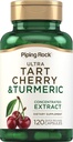 Piping Rock Turmeric ו Tart Cherry קפסולות | 120 Count | עם Black Pepper לחלץ