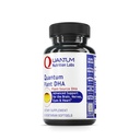 Quantum Nutrition Labs Plant DHA - Non-GMO Vegan DHA עם אומגה 3 Fatty Acids, Algae Based DHA עבור נשים וגברים, DHA טבעי מתאים עבור טבעונים - 60 קפסולות Softgel צמחונית