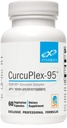 XYMOgen CurcuPlex-95 - תוספי כורכומין Turmeric Curcumin עם זמינות ביולוגית מוגברת - Daily Brain Support Supplement (60 קפסולות טורמריות טבעוניות)