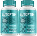 קפסולות פרוביוטיות מתקדמות, Gutoptim Probiotics תמיכה עבור גלולות בריאות העיכול, Gutoptim ביקורות, Guttoptim תוספת תמיכה (2 Pack - 120 קפסולות)