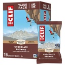 CLIF BAR - Energy Proteins - שוקולד Brownie - Made with Organic Oats - Energy Bars - non-GMO - (15 Pack)