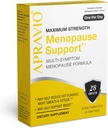 תמיכה ב- Menopause הקלה לנשים, צמצום פלאשים חמים, זיעה לילה ו- Mood Swings, איזון הורמונלי כוח מקסימלי, 28ct