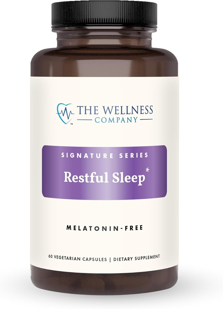 The Wellness Company Sleepful Sleep - Melatonin-Free, Deep Sleep, REM Support, Non-Habit Forming - Kava, Raguma, Ashwagandha & Valan Root