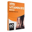 Veru Wellness B12 Energy Patch, Natural Patch B12, Garcinia - self Adhesive Time Release Patch (60 יום)