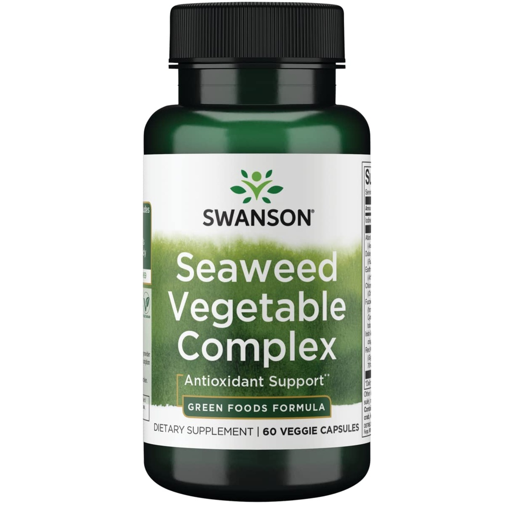 סוונסון GRN Seaweed ירקות CMPLX 60VEG CP