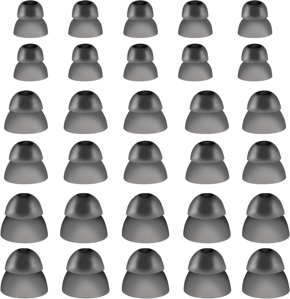 30 Pcs Silicone Hearing Aid Domes השמיעה כיפת אוזניים שמעה את ה- Aid Power Domes אוזניים טיפים עבור Reoundבטח Fit Style RIC RITE ו-Open Fit BTE Hearing Amplifier (Large, Medium, Small)