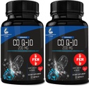 Research Labs 180 Softgels Advanced Absorption 200mg CoQ10 w/Black Pepper Extract. 2 for 1 Ad. Organic, Gluten Free, Heart Health Support, Energy Production, Antioxidant Supplement