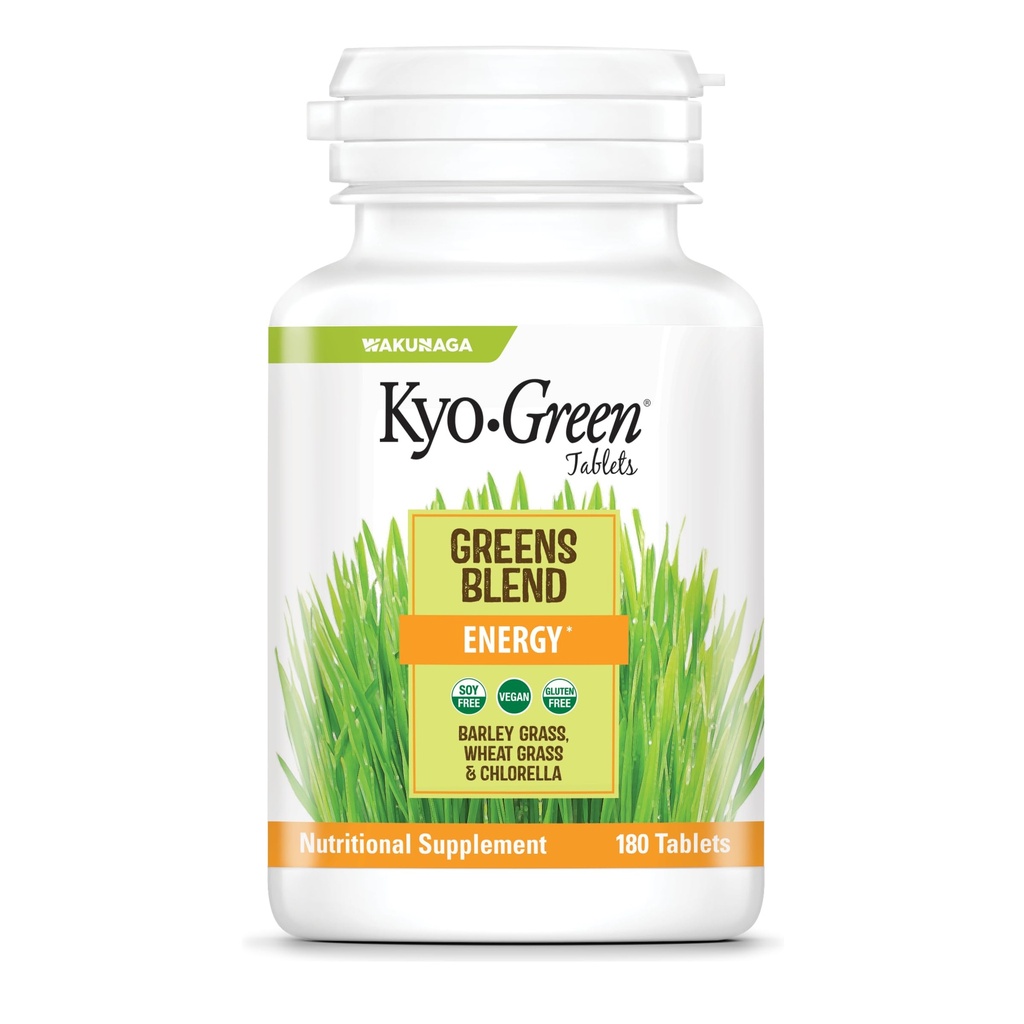 Kyolic Kyo-Greens בלגן אנרגיה, 180 טבליות