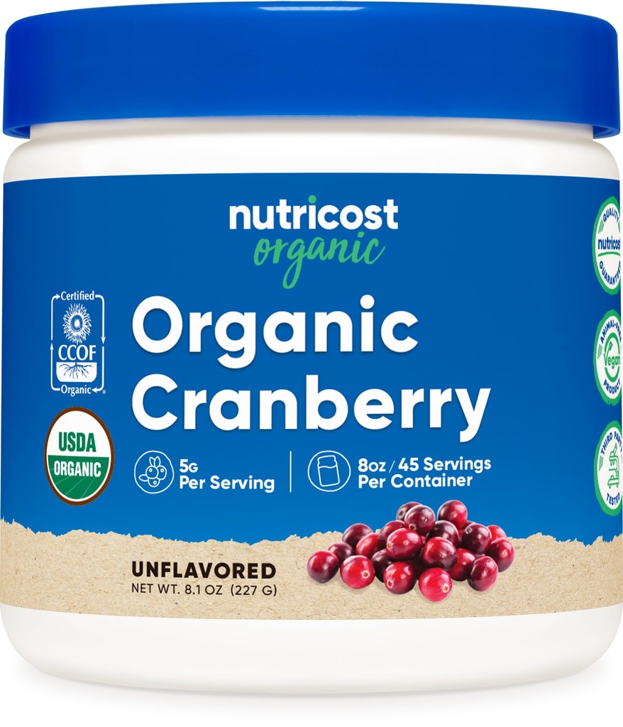 אבקת קריין אורגני זול, 8 oz, 5G לשרת - non-GMO, Gluten-Free