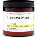 BeYOND RAWכימיה Labs Electrolytes אבקה, Lab, Gluten Free, Sugar Free Electrolyte Drink, תומך ביצועים ושיקום, 30 משרתים