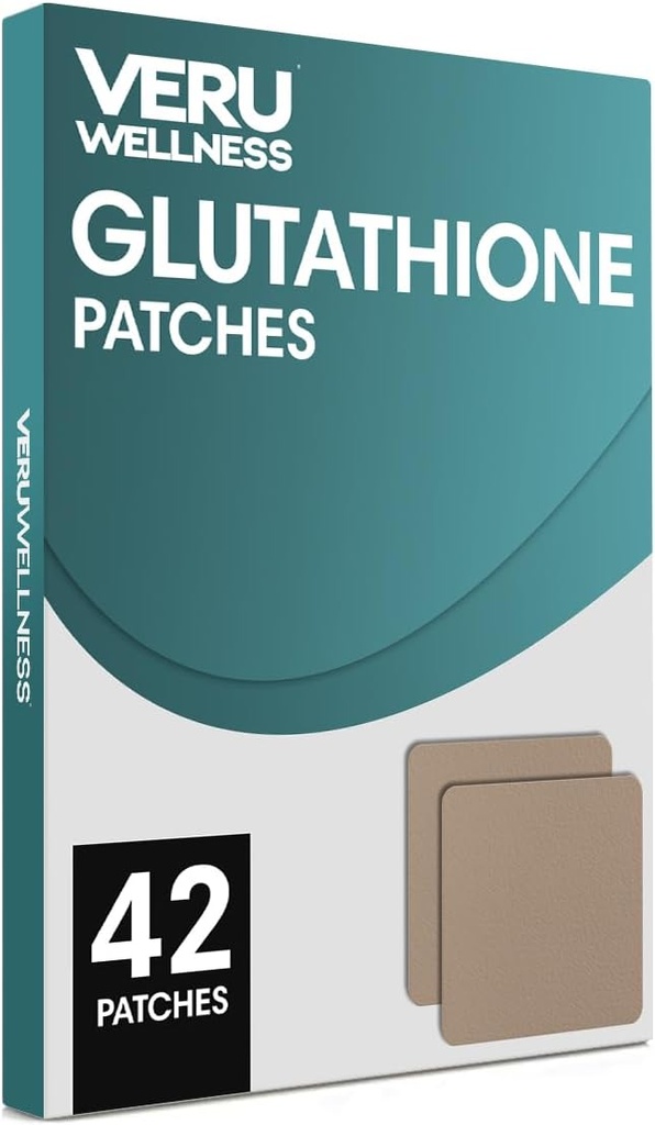 Veru Wellness Glutathione Plus Daily Patch - self Adhesive Patch, 8-10 שעות (42 יום)