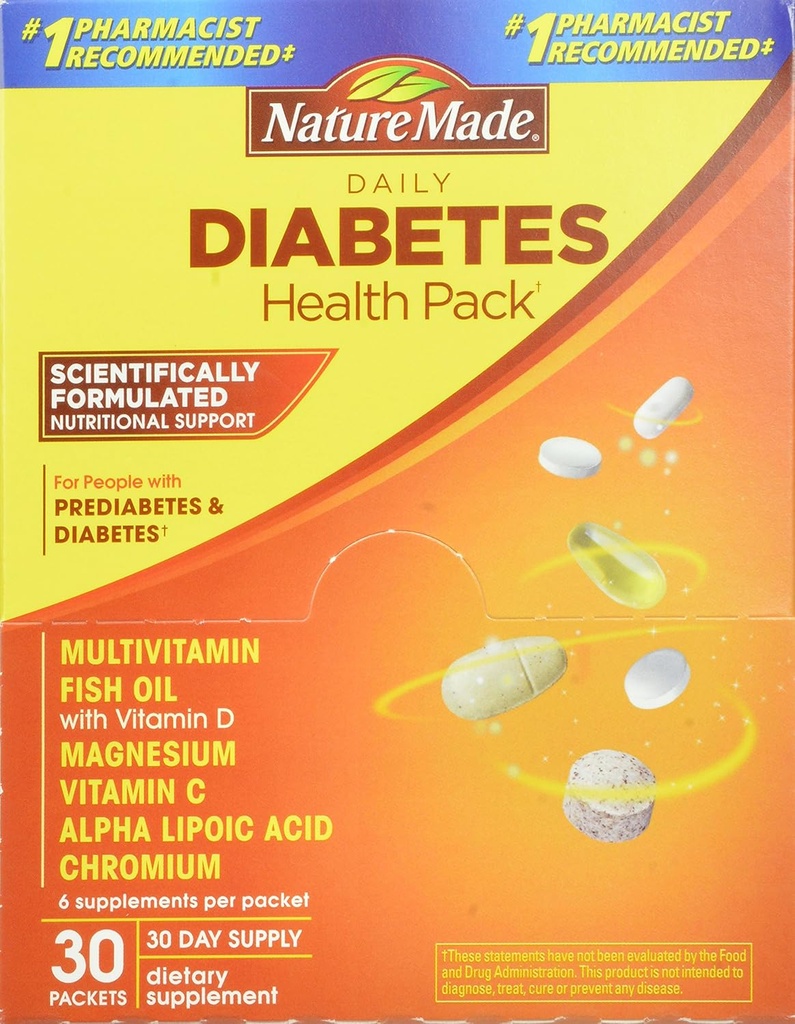 Nature Made Diabetes Health Pack