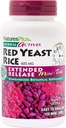 NaturesPlus Herbal Actives Red Yeast Rice Extended לשחרר 600 מ"ג - 120 מיני-Tabs, Pack of 2 - תומך ב- Well-Being - Vegetarian, Gluten Free - 120 המשרתים המלאים