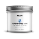 Ultra High Purity Hyaluronic Acid כמוסות 500 מ"ג - 95% Sodium Hyaluronate - גבוה פורה ו bioavailable - משקל מולקולרי נמוך - non-GMO פרמנטed - 120 קפסולות