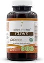 סודות השבט Clove 120 קפסולות, 1000 מ"ג, USDA אורגני Clove (Syzygium Aromaticum) Dried Flower Buds (120 קפסולות)