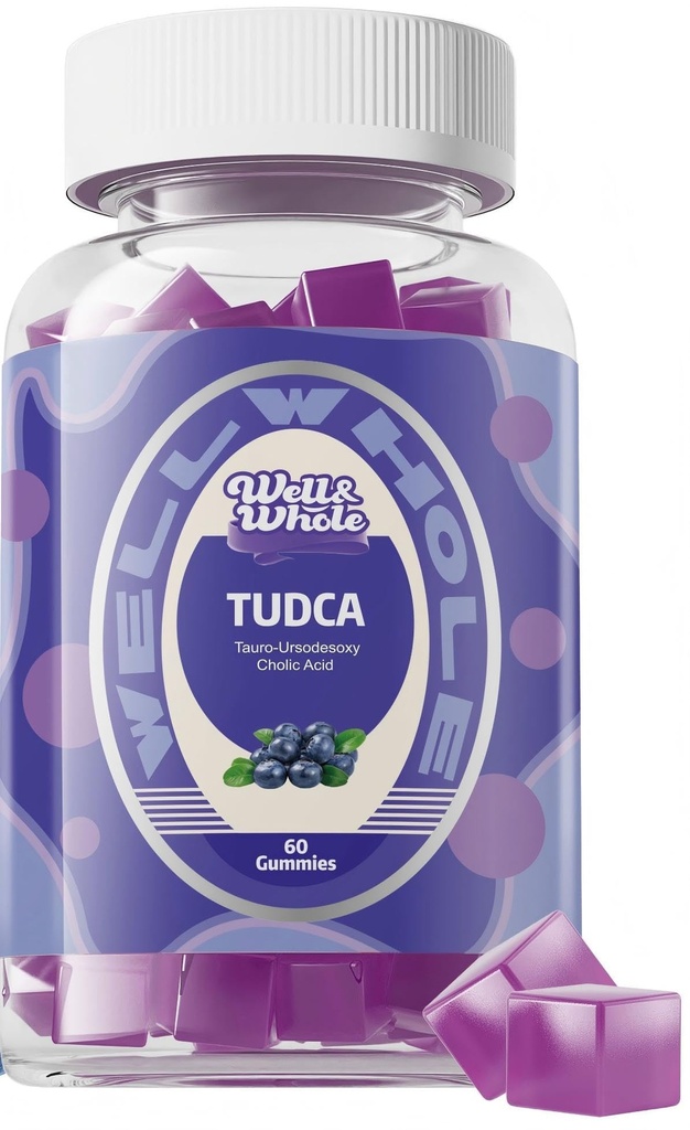ובכן & Whole Bile Salts תוסף TUDCA חניכיים 1000 מ"ג + חלב Thistle 500 מ"ג - קלינית למד תמיכה Liver עבור Detox & Digest - טבעוני, non-GMO - 60 הרוזן s הרוזן s